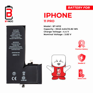 BT-ACC Baterai iPhone 11 Pro (3046 mAh)