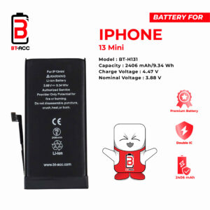 BT-ACC Baterai iPhone 13 Mini (2406 mAh)