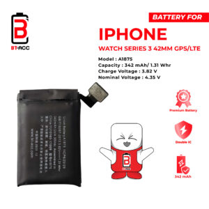 BT-ACC Baterai Apple Watch Series 3 42mm GPS / LTE / A1875