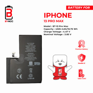 BT-ACC Baterai iPhone 13 Pro Max (4352 mAh)