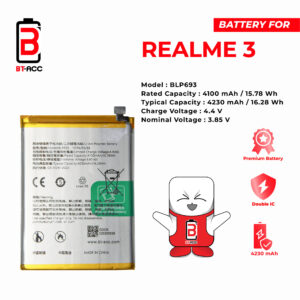 BT-ACC Baterai Realme 3 / BLP693