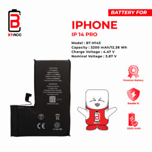 BT-ACC Baterai iPhone 14 Plus / 14+ (4325 mAh)