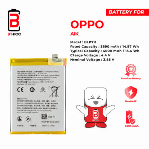 BT-ACC Baterai Oppo A1K / BLP711