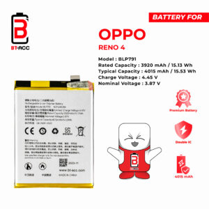 BT-ACC Baterai Oppo Reno 4 / BLP791