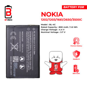 BT-ACC Baterai Nokia BL4C