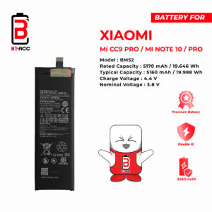 BT-ACC Baterai Xiaomi Mi Note 10 - BM52