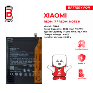 BT-ACC Baterai Xiaomi Redmi 7 / Redmi Note 8 - BN46