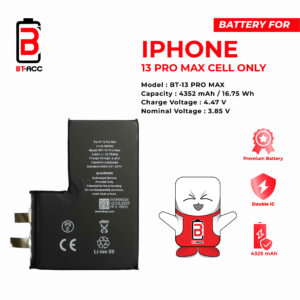 BT-ACC Baterai iPhone 13 Pro Max Cell Only (4352 mAh)