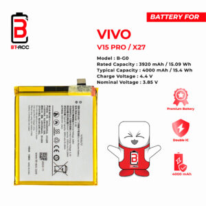 BT-ACC Baterai Vivo V15 PRO / X27 / B-G0
