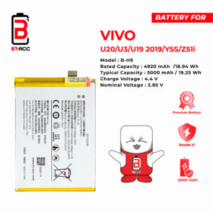 BT-ACC Baterai Vivo Y19 2019 / U3 / U20 / Y5S/Z5I / B-H9