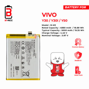 BT-ACC Baterai Vivo Y30 / Y30i / Y50 / B-M3
