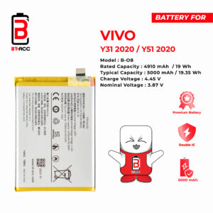 BT-ACC Baterai Vivo Y51 2020 / Y31 2020 / B-O8