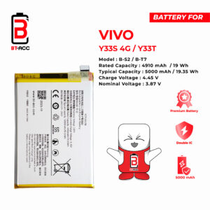 BT-ACC Baterai Vivo Y33S 4G / Y33T / Y21 2021 / BK-B-S2 / B-T7