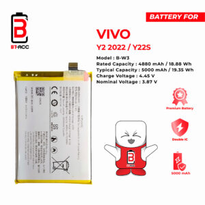 BT-ACC Baterai Vivo Y22 2022 / Y22S / B-W3