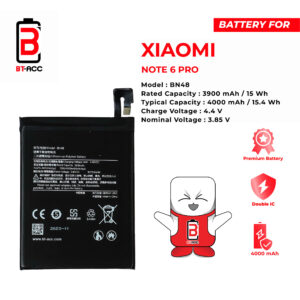 BT-ACC Baterai Xiaomi Redmi Note 6 Pro - BN48