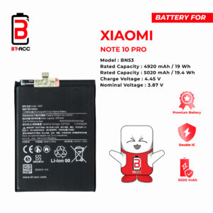 BT-ACC Baterai Xiaomi Redmi Note 10 Pro - BN53