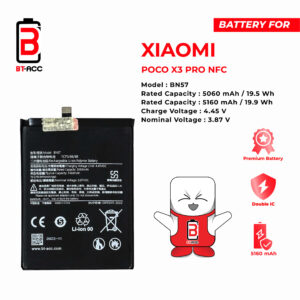 BT-ACC Baterai Poco X3 Pro / X3 Pro NFC - BN57