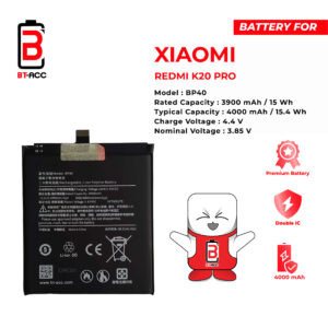 BT-ACC Baterai Xiaomi Redmi K20 Pro / Mi 9T - BP40