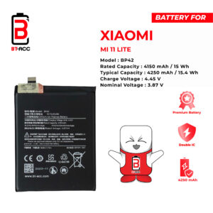 BT-ACC Baterai Xiaomi MI 11 Lite - BP42