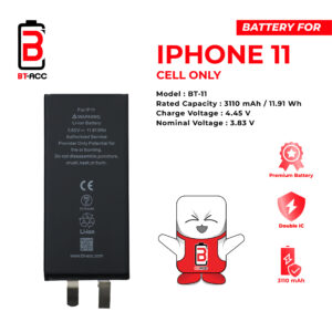 BT-ACC Baterai iPhone 11 Cell Only (3110 mAh)