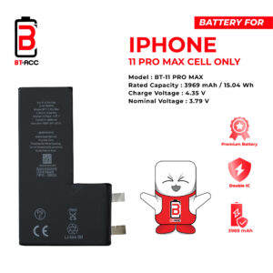 BT-ACC Baterai iPhone 11 Pro Max Cell Only (3969 mAh)