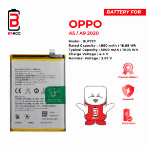 BT-ACC Baterai Oppo A5 / A9 2020 / BLP727