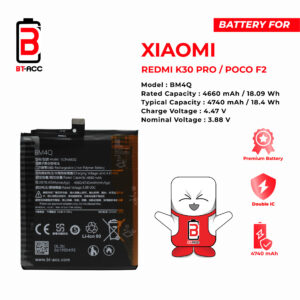 BT-ACC Baterai Poco F2 / Poco F2 Pro / K30 Pro - BM4Q