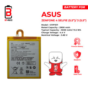 BT-ACC Baterai Asus Zenfone 4 Selfie 5.5" / Zenfone 3 5.5" / ZD553KL / C11P1511