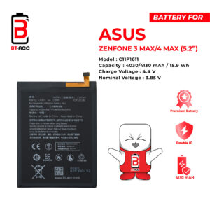 BT-ACC Baterai Asus Zenfone 3 Max / 4 Max 5,2" / C11P1611