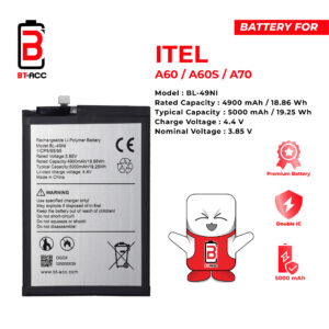BT-ACC Baterai Itel A60 / A60S / A70 / BL-49NI