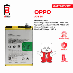 BT-ACC Baterai Oppo A78 4G / BLPA07