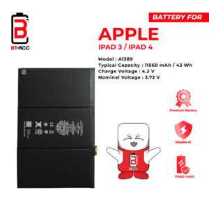 BT-ACC Baterai iPad 3 / iPad 4