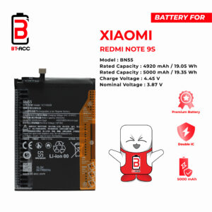 BT-ACC Baterai Xiaomi Redmi Note 9S - BN55