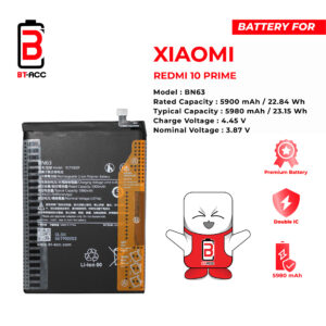 BT-ACC Baterai Xiaomi Redmi 10 Prime -BN63