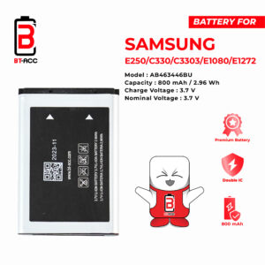 Baterai Samsung E250 / C3303 / C3300 / E2652 / E1080 / D520 / C140
