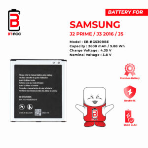 Baterai Samsung G530 / J5 / J3(2016) / J2 PRIME / EB-BG530CBE