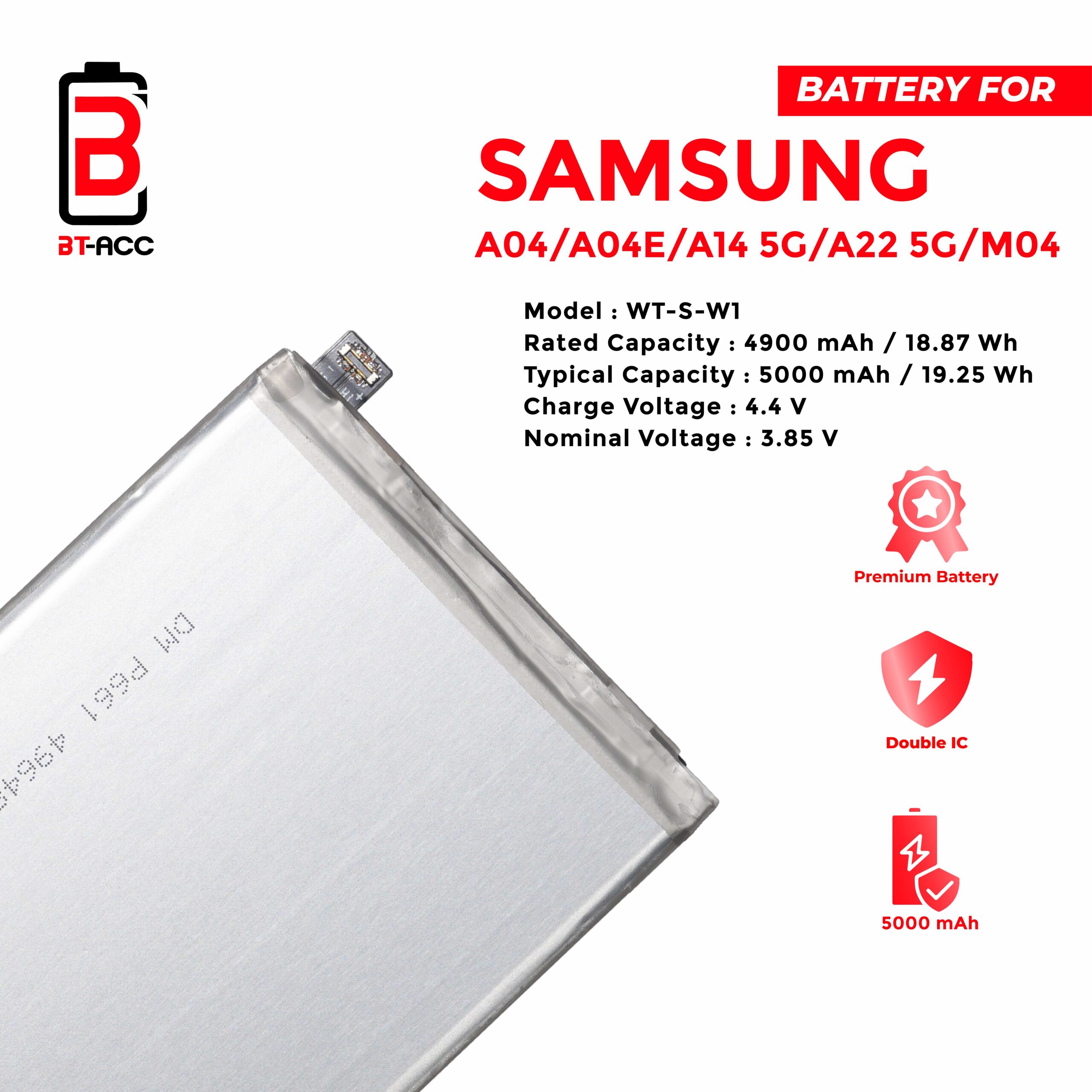Baterai Samsung A04E / SCUD-WT-S-W1 - Image 3