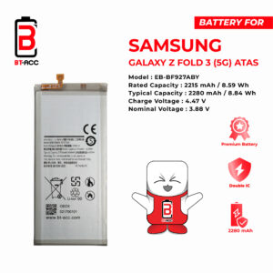 Baterai Samsung Z Fold 3 5G Atas / EB-BF927ABY