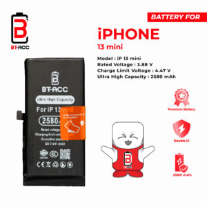 BT-ACC Baterai Ultra High Capacity For iPhone 13 Mini (2520mAh)
