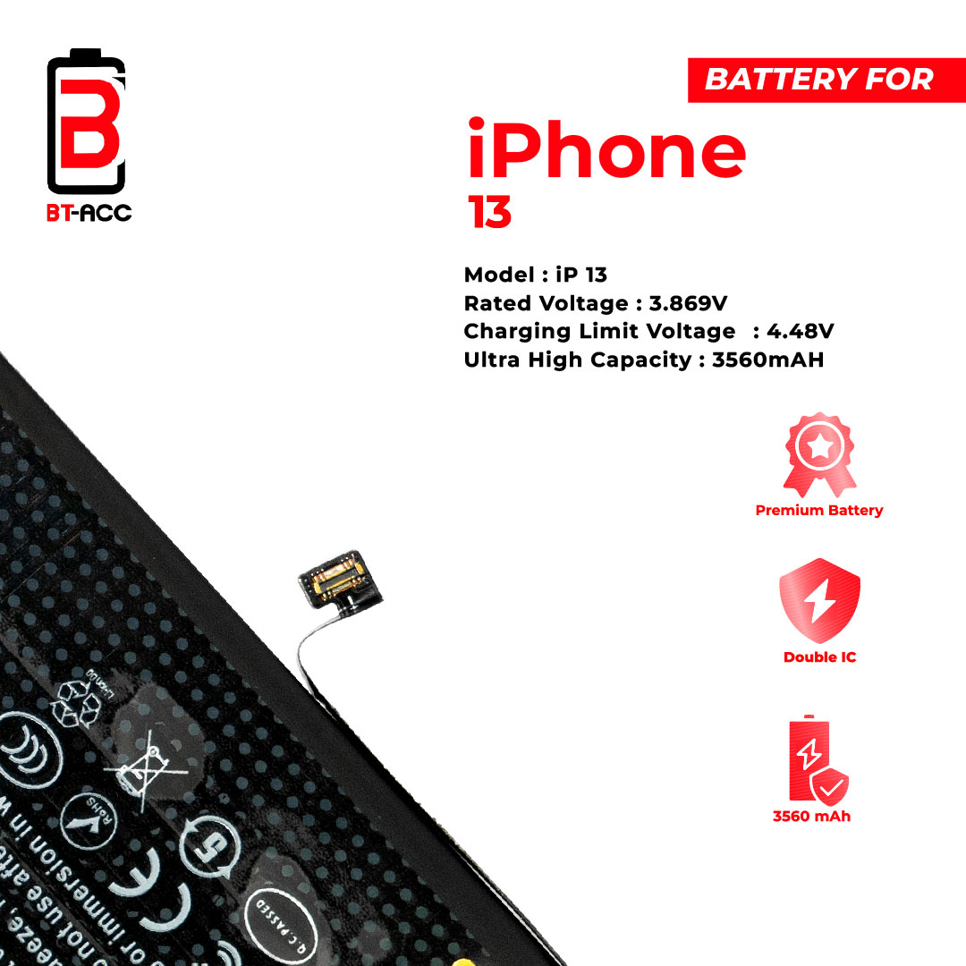 BT-ACC Baterai Ultra High Capacity For iPhone 13 (3560mAh) - Image 5