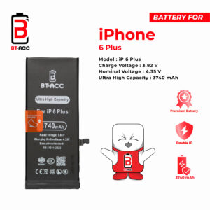 BT-ACC Baterai Ultra High Capacity For iPhone 6 Plus (3740mAh)