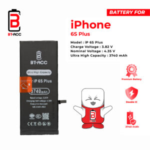 Baterai Ultra High Capacity For iPhone 6S Plus (3740mAh)
