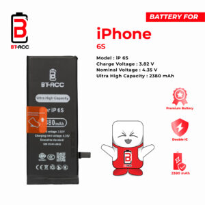 BT-ACC Baterai Ultra High Capacity For iPhone 6S (2380mAh)