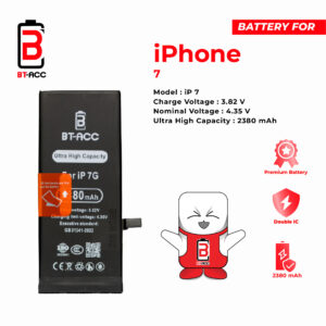 BT-ACC Baterai Ultra High Capacity iPhone 7 (2380mAh)