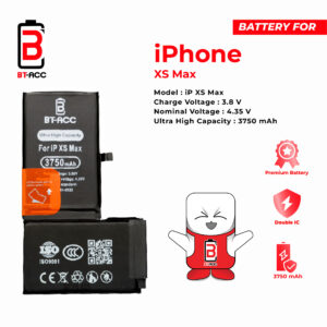 BT-ACC Baterai Ultra High Capacity For iPhone XS Max (3750mAh)