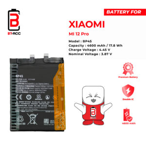 BT-ACC Baterai Xiaomi Mi 12 Pro - BP45