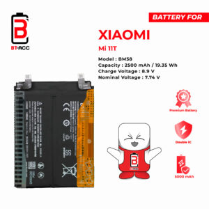 BT-ACC Baterai Xiaomi Mi 11T Pro 5G - BM58