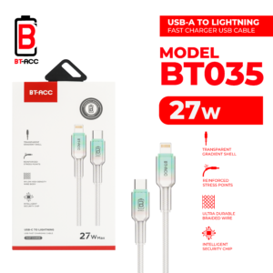 BT-ACC BT035 Kabel Data 27W USB-C To Lightning