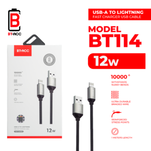 BT-ACC BT114 Kabel Data 12W USB-A To Lightning
