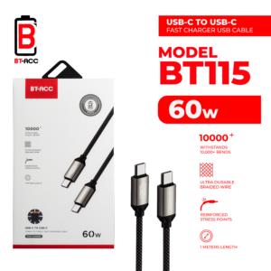 BT-ACC BT115 Kabel Data 60W USB-C To USB-C